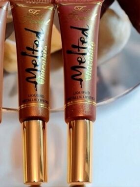 2 TOO FACED MELTED CHOCOLATE LIPSTICKS Candy Bar & Frozen Hot Chocolate